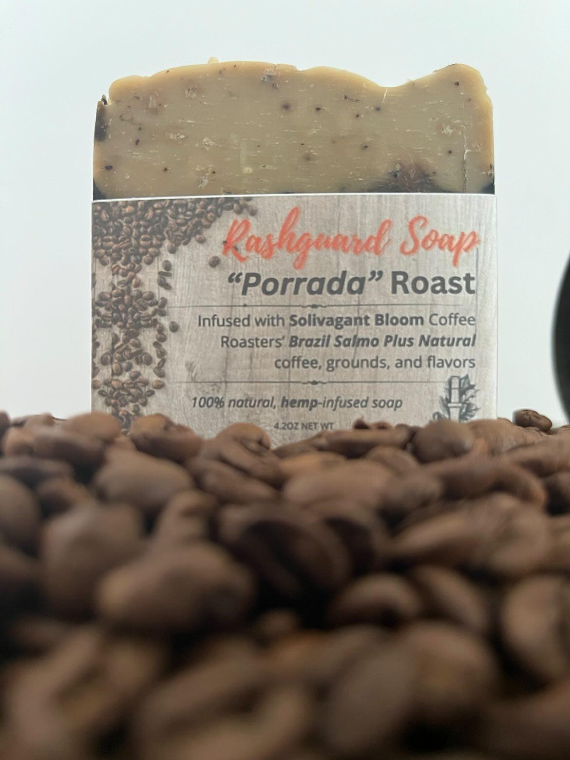Porrada Roast Coffee Infused Soap + Brazil Salmo Plus Natural Coffee Combo Set