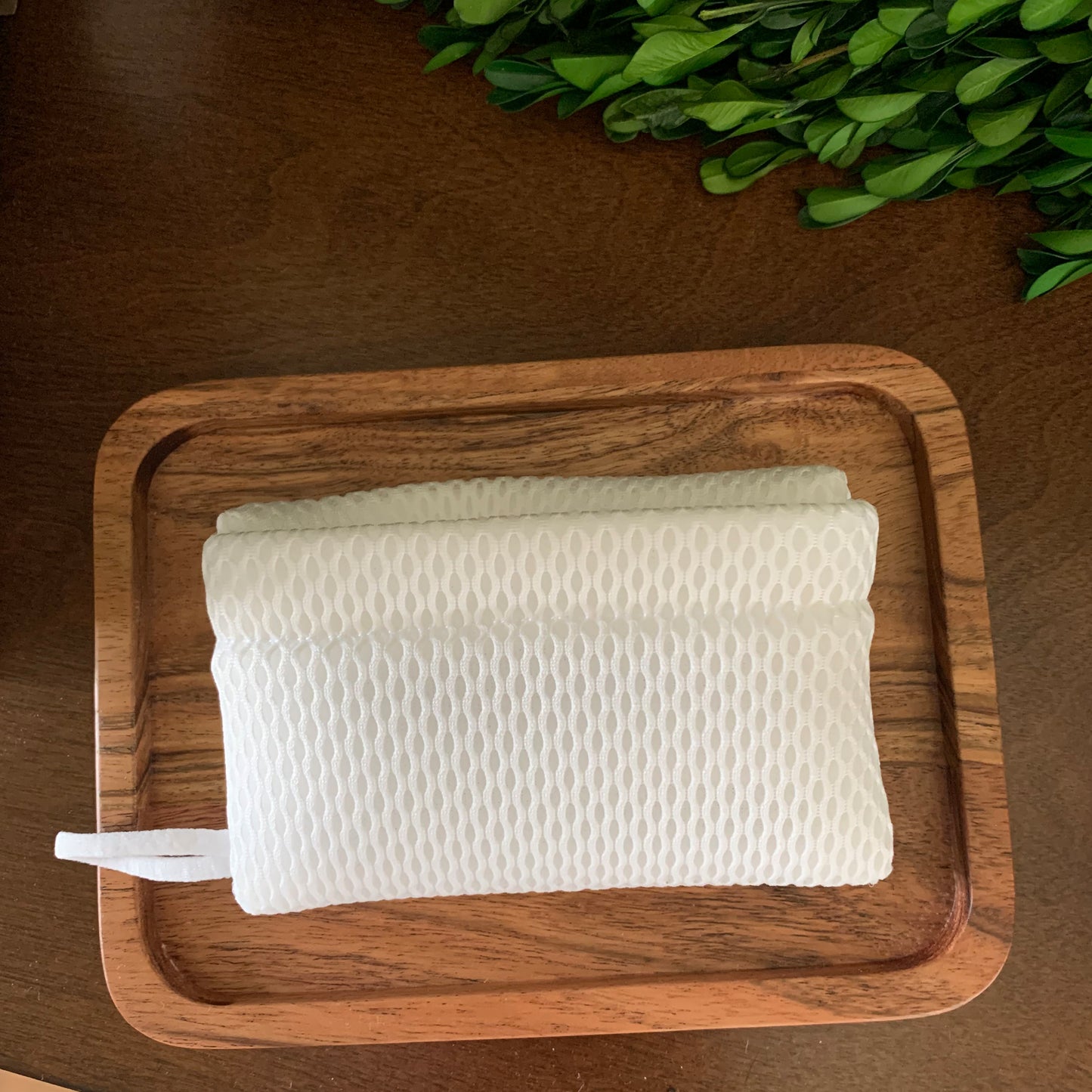 100% Recycled & Made in North America - Soap Saver Pouch for bar soap, Loofah Bath Scrubber for Bar Soap + Gentle Exfoliator