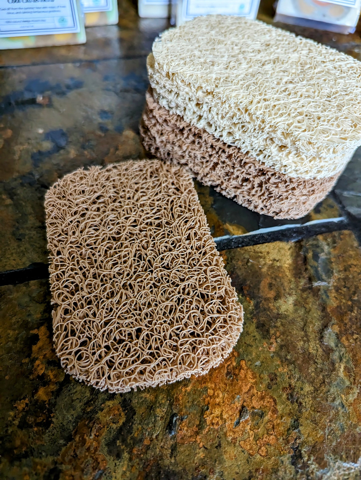 Self Draining Soap Pad