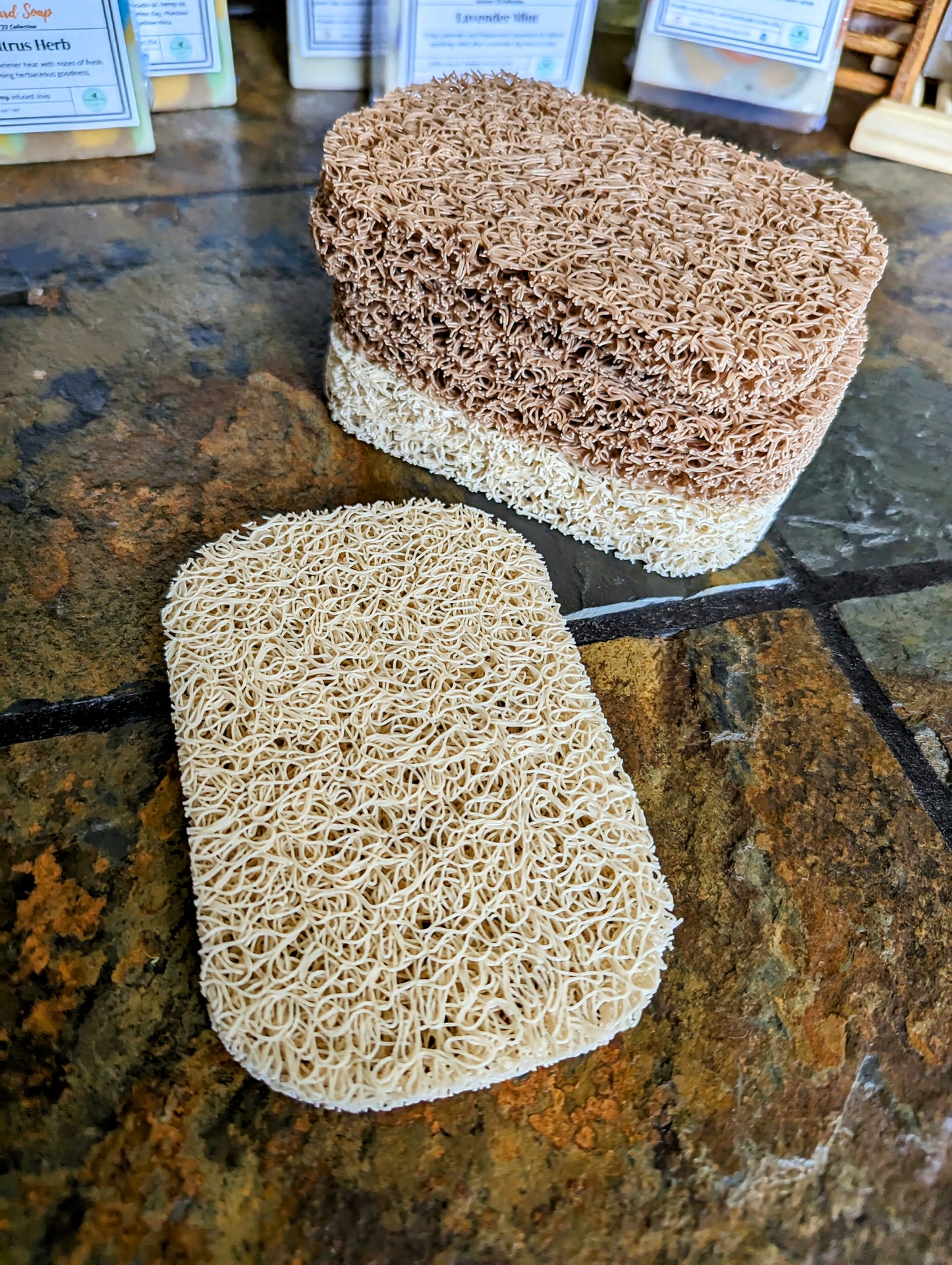 Self Draining Soap Pad