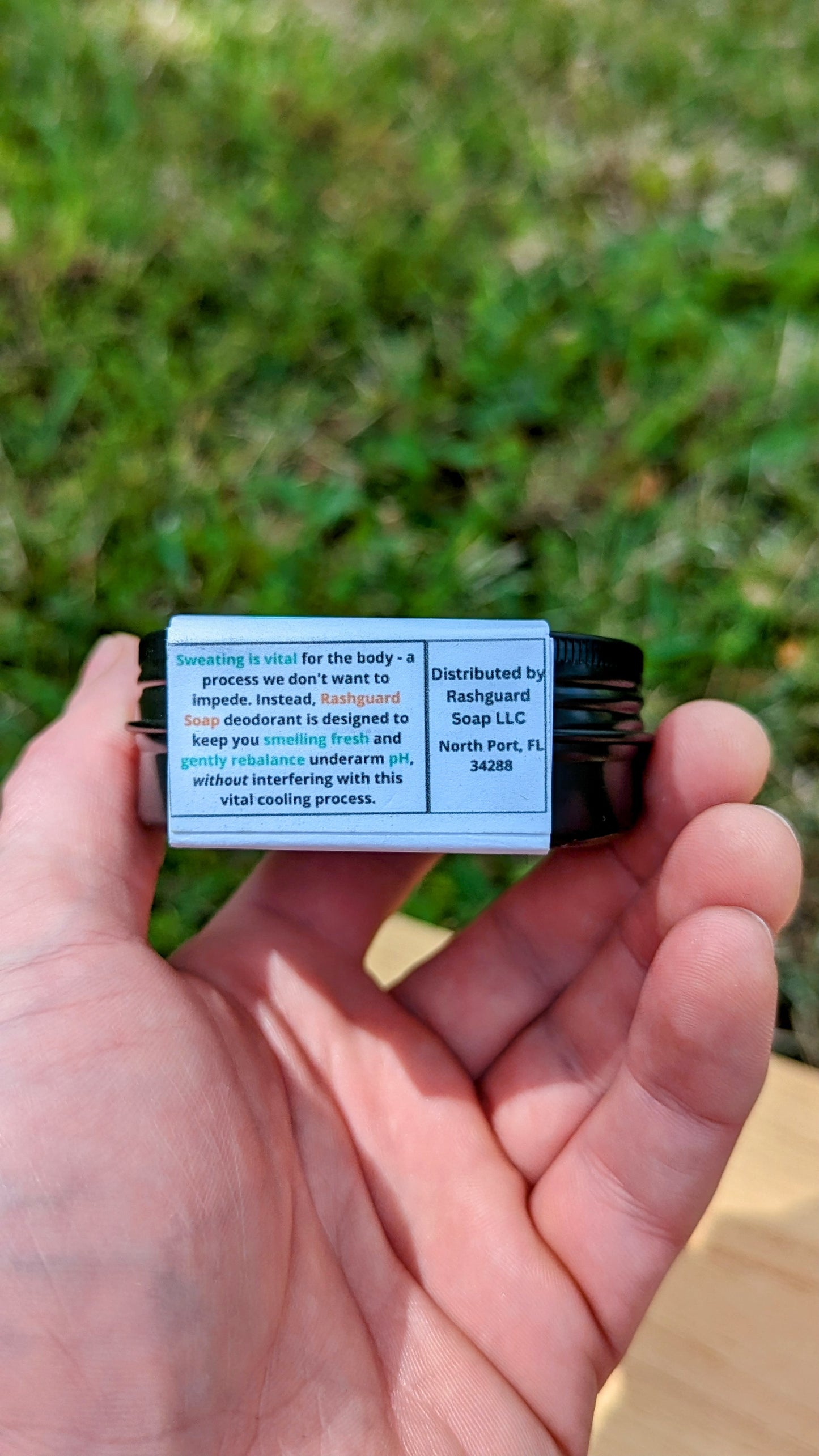 All Natural Rosemary Mint Deodorant