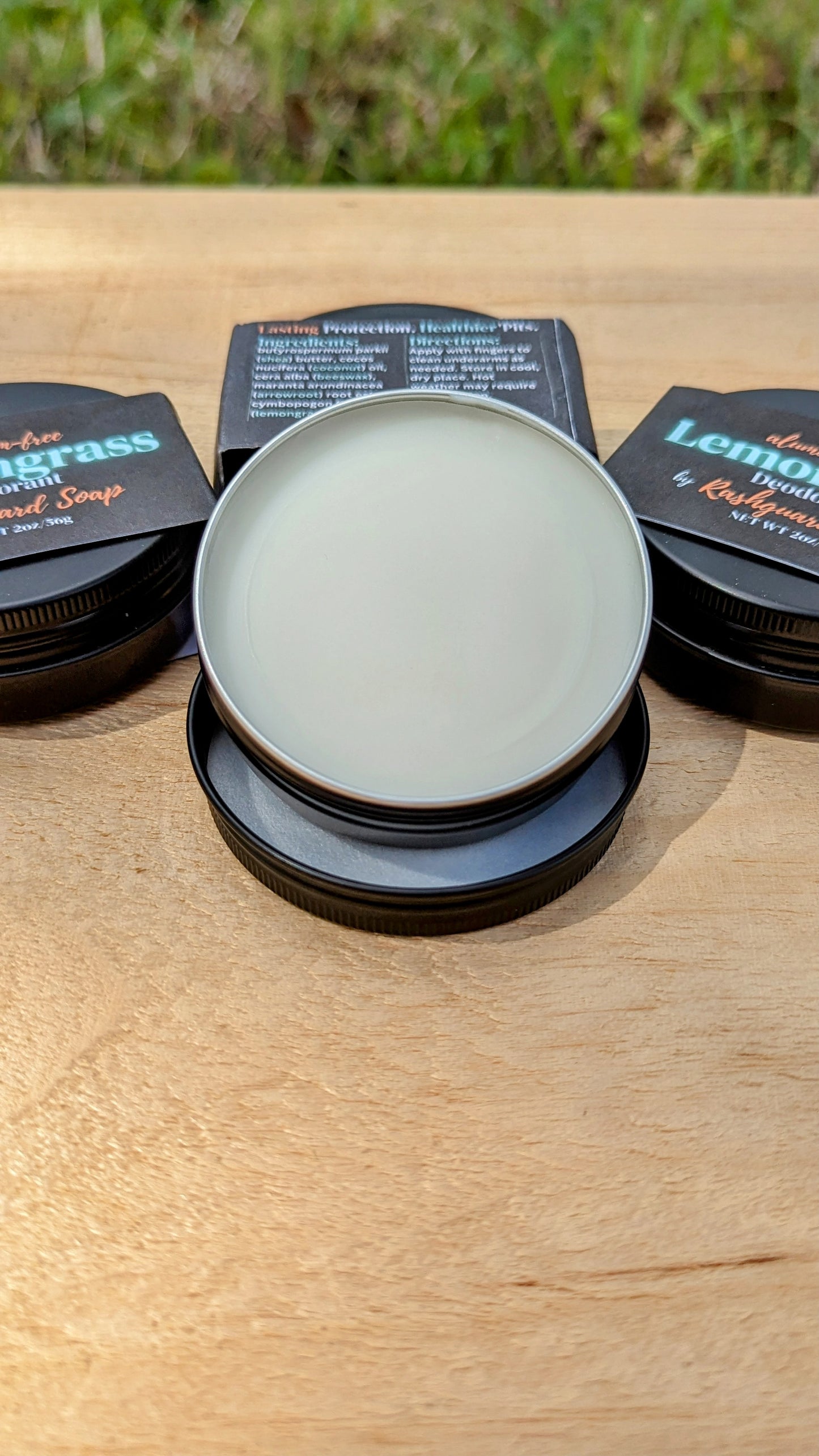 All Natural Lemongrass Deodorant