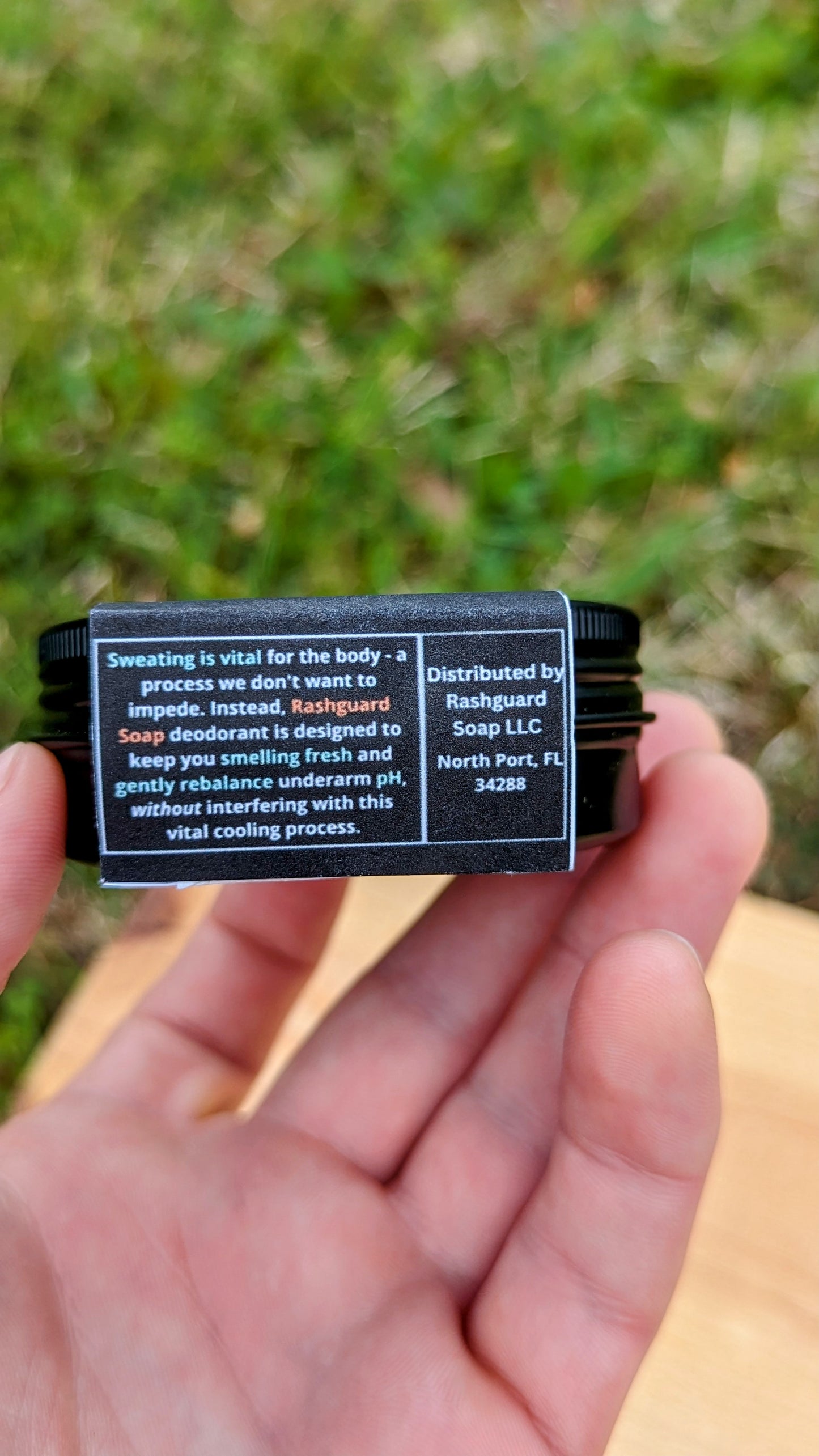 All Natural Lemongrass Deodorant