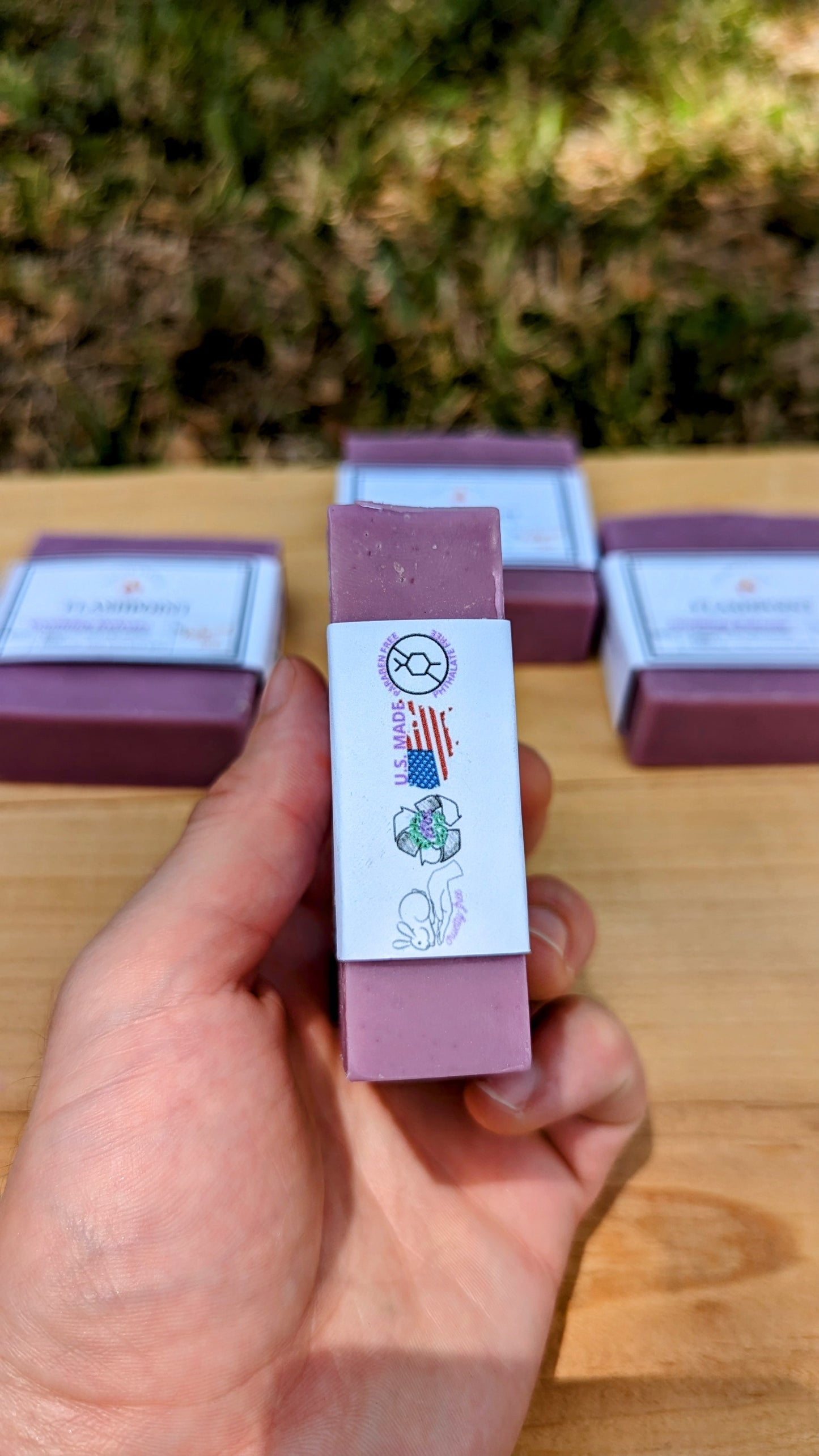 Soothing Release Sugar Hemp Infused Handmade Soap