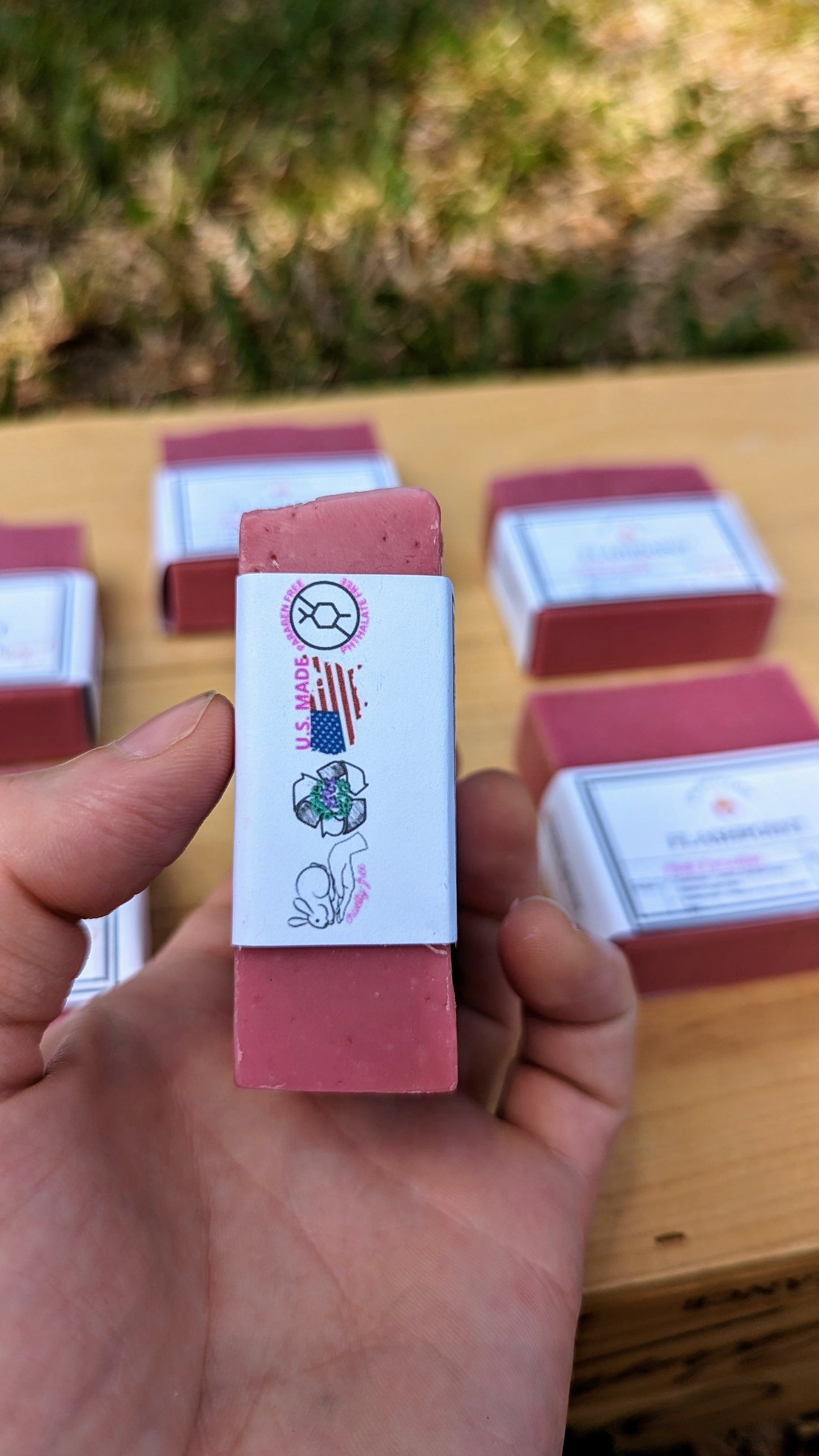 Pink Paradise Sugar Hemp Infused Handmade Soap