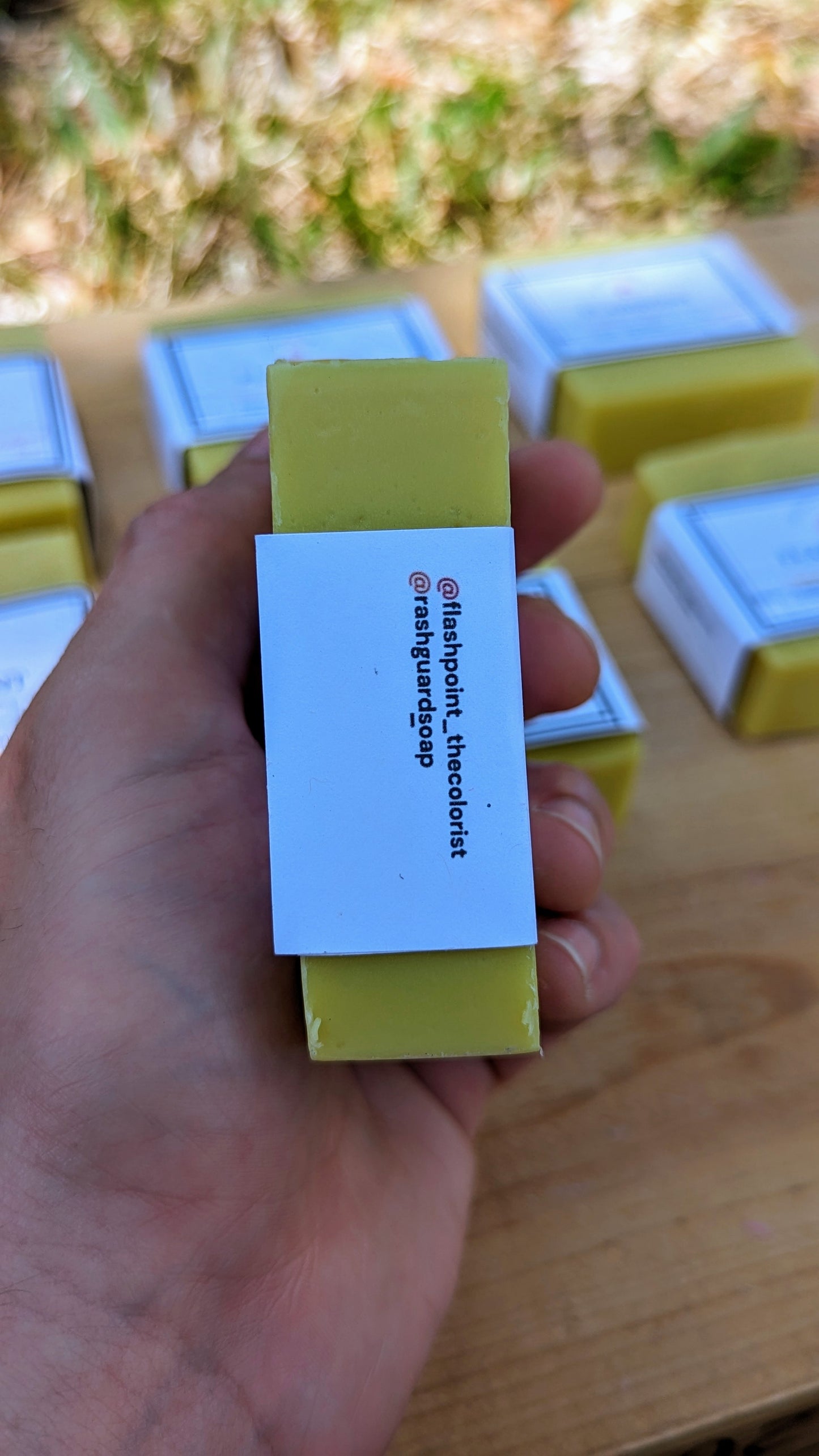 Summer Sun Sugar Hemp Infused Handmade Soap