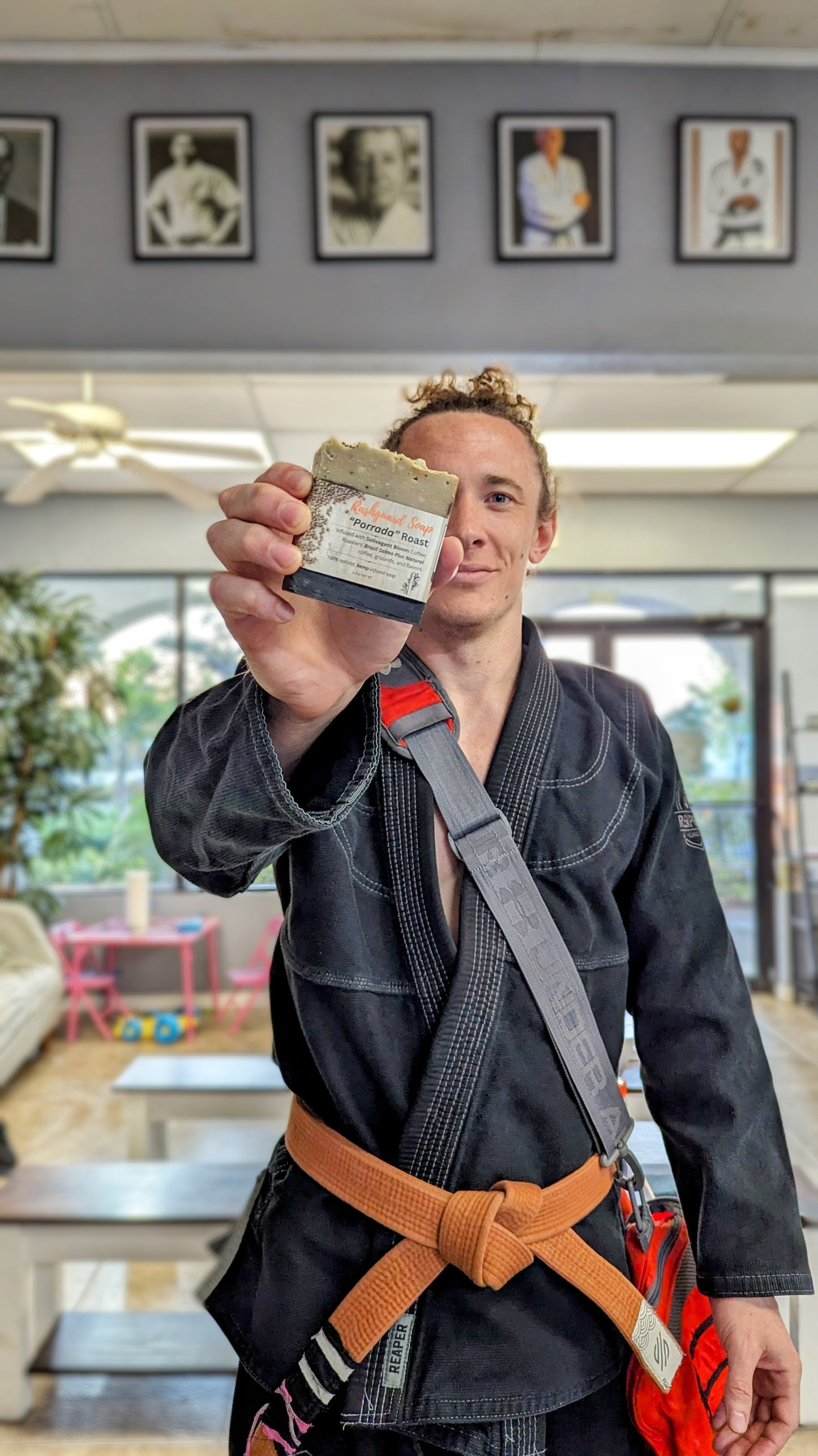 Porrada Roast Coffee Infused Soap + Brazil Salmo Plus Natural Coffee Combo Set