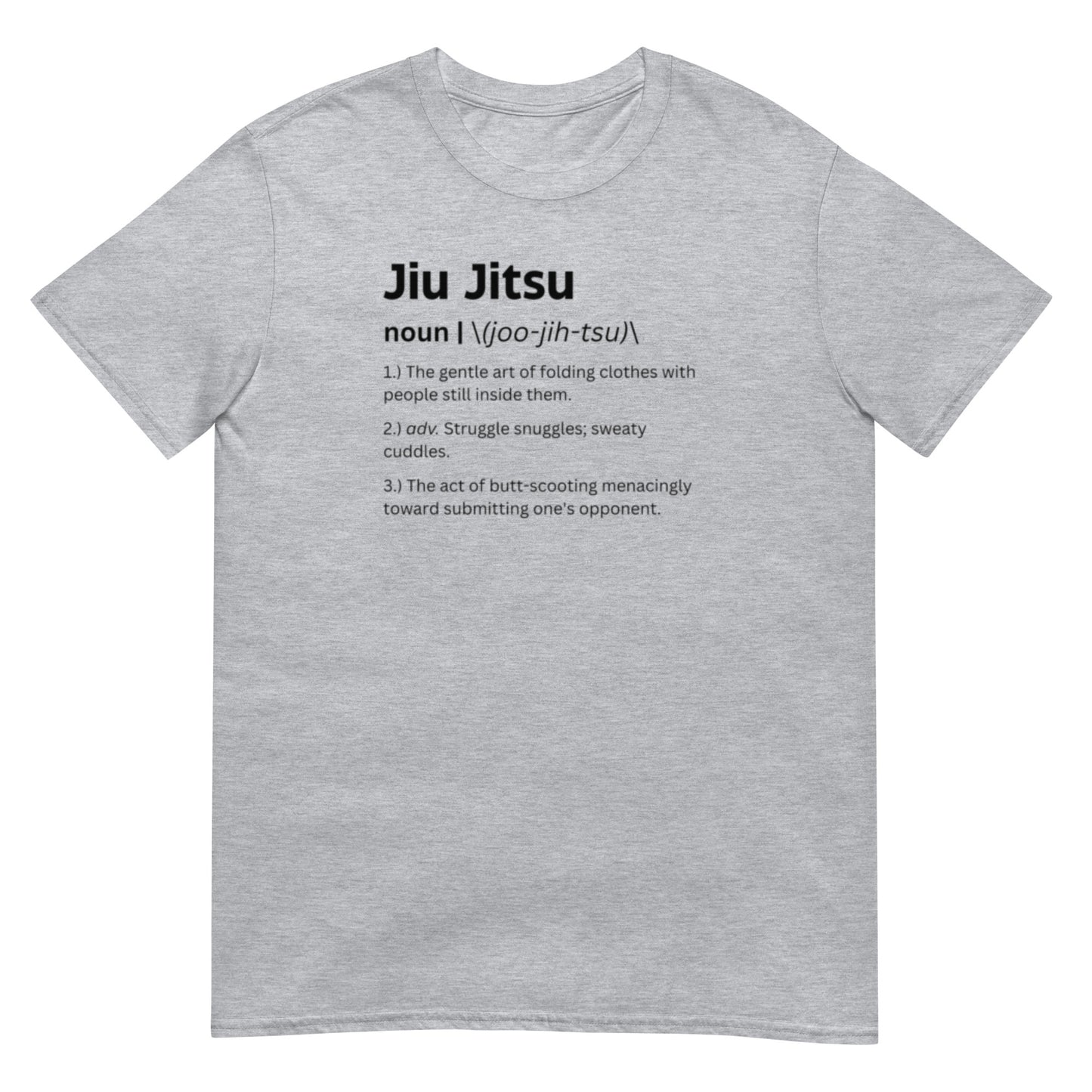 Jiu Jitsu Defined - Short Sleeve Unisex Tee Shirt