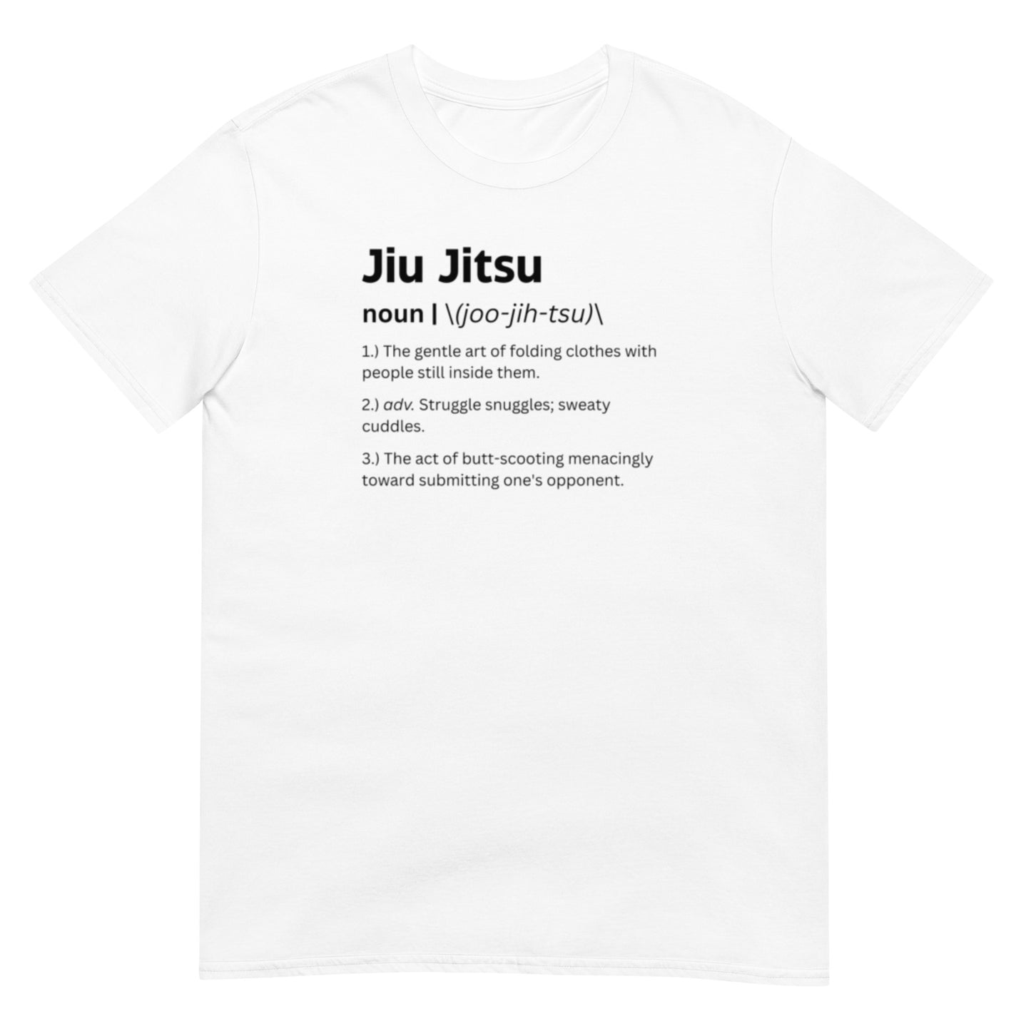 Jiu Jitsu Defined - Short Sleeve Unisex Tee Shirt