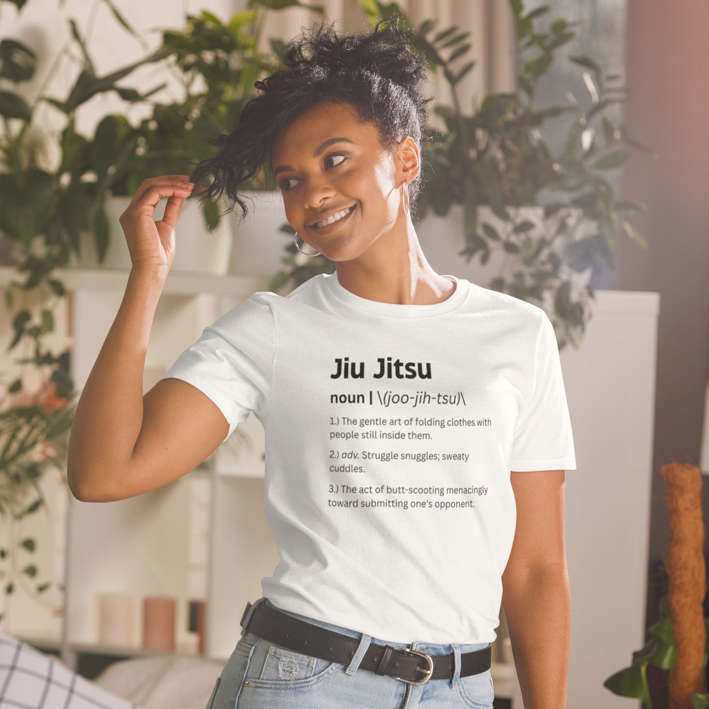 Jiu Jitsu Defined - Short Sleeve Unisex Tee Shirt