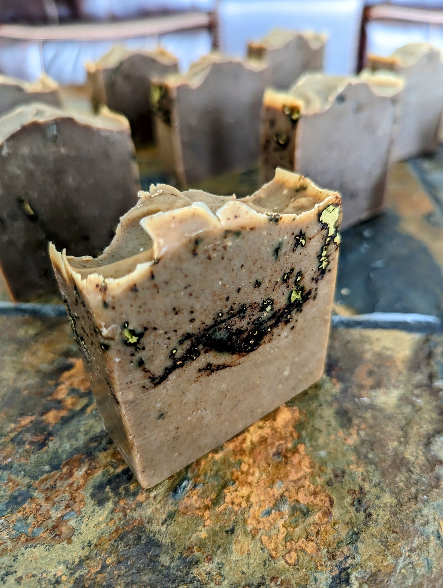 Matcha Mud – Detoxifying, Revitalizing, and All-Natural Cold Process Soap