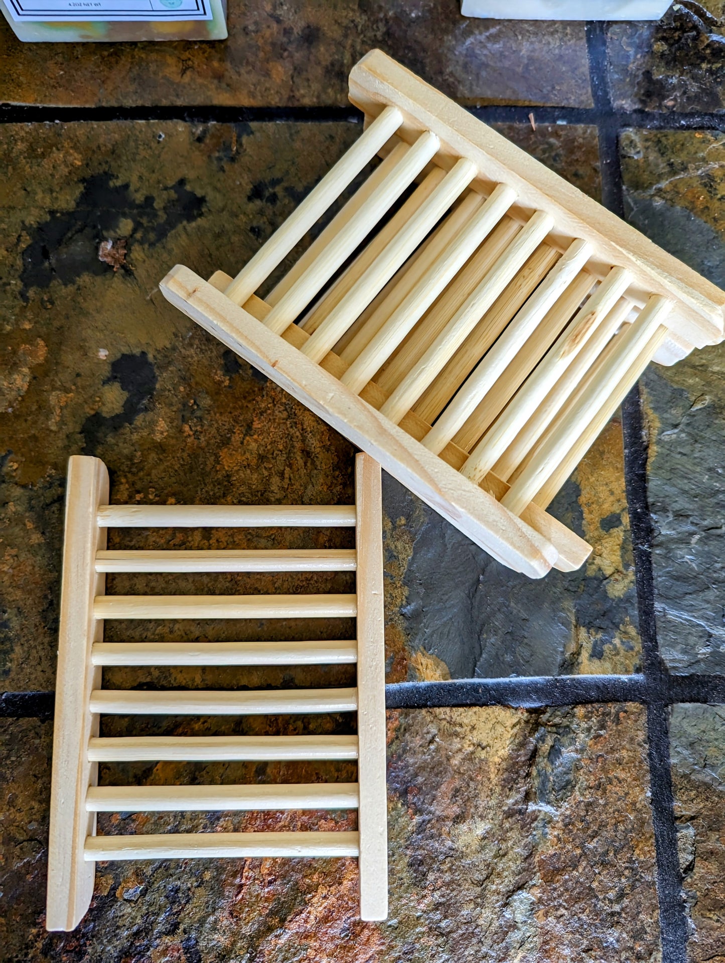 Wood Soap Saver Ladder Dish