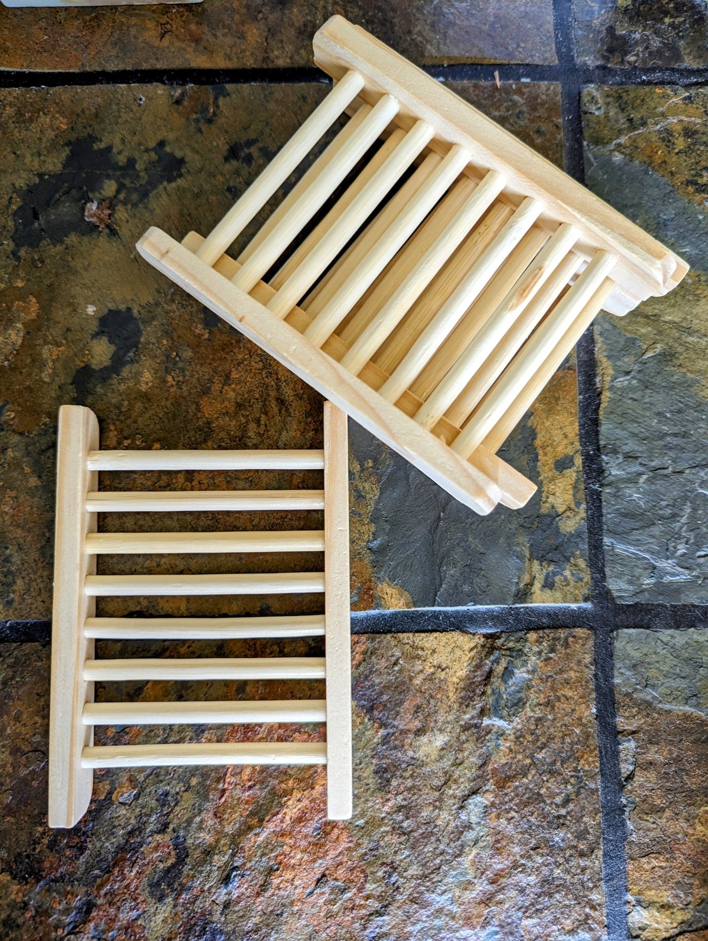 Wood Soap Saver Ladder Dish