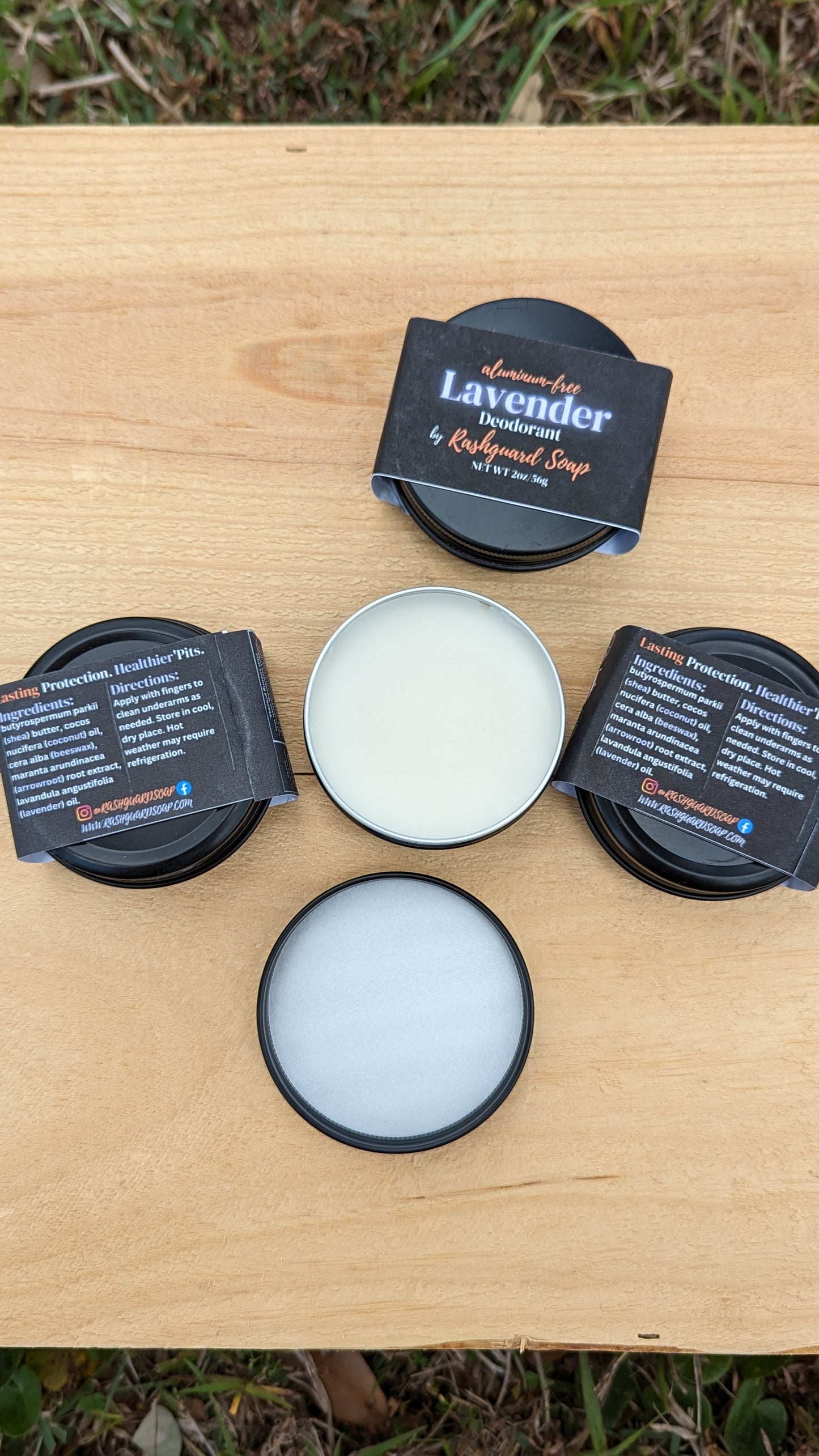 All Natural Lavender Deodorant