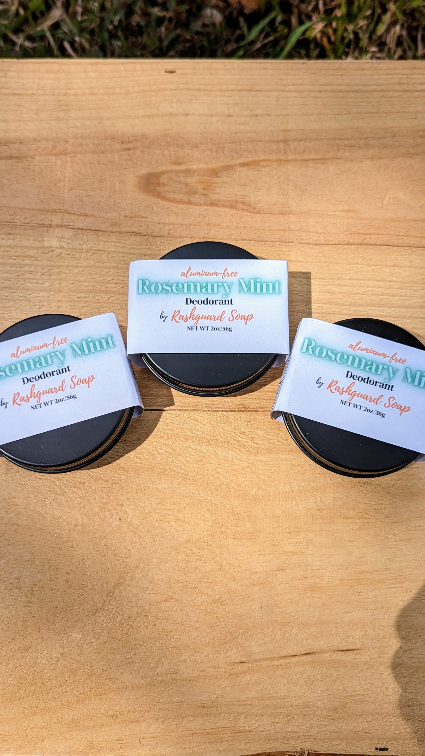 All Natural Rosemary Mint Deodorant