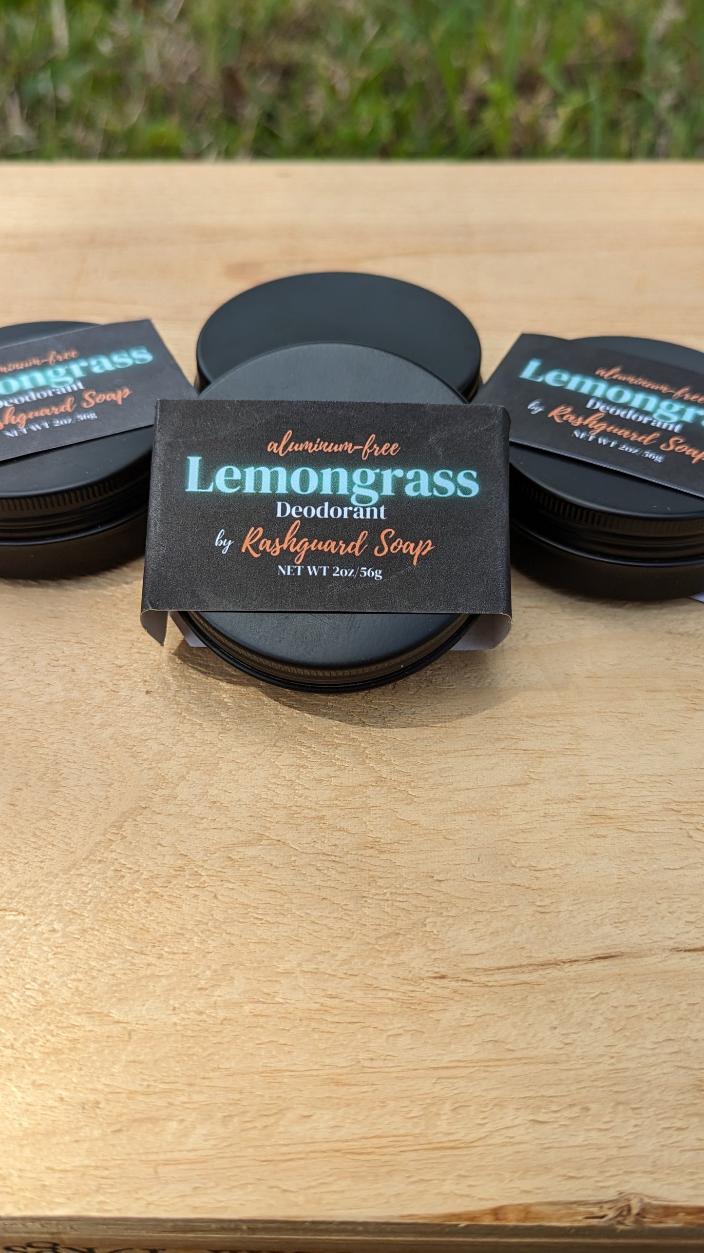 All Natural Lemongrass Deodorant