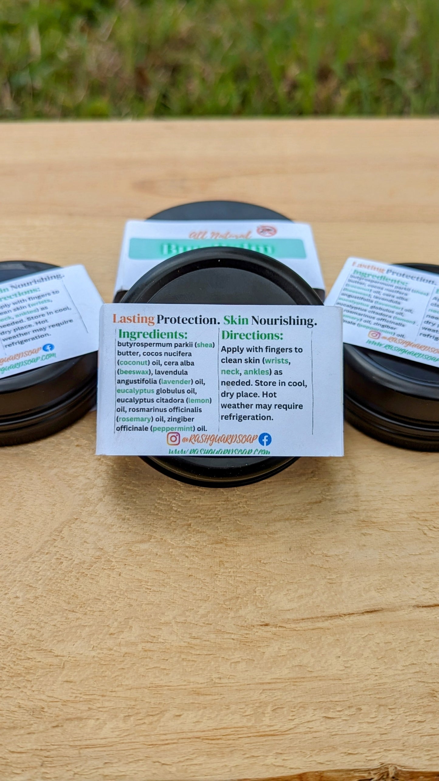 All Natural Bug Balm Bug Repellant No Deet