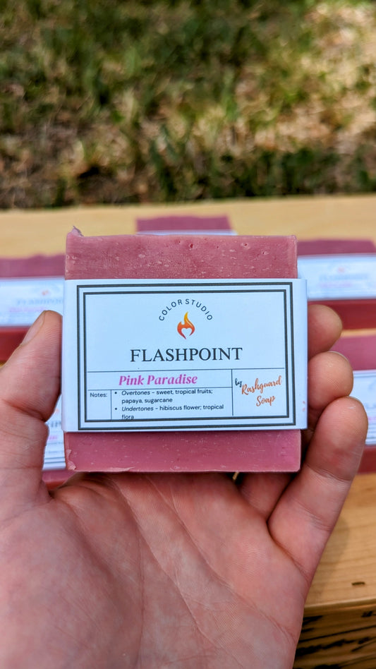 Pink Paradise Sugar Hemp Infused Handmade Soap