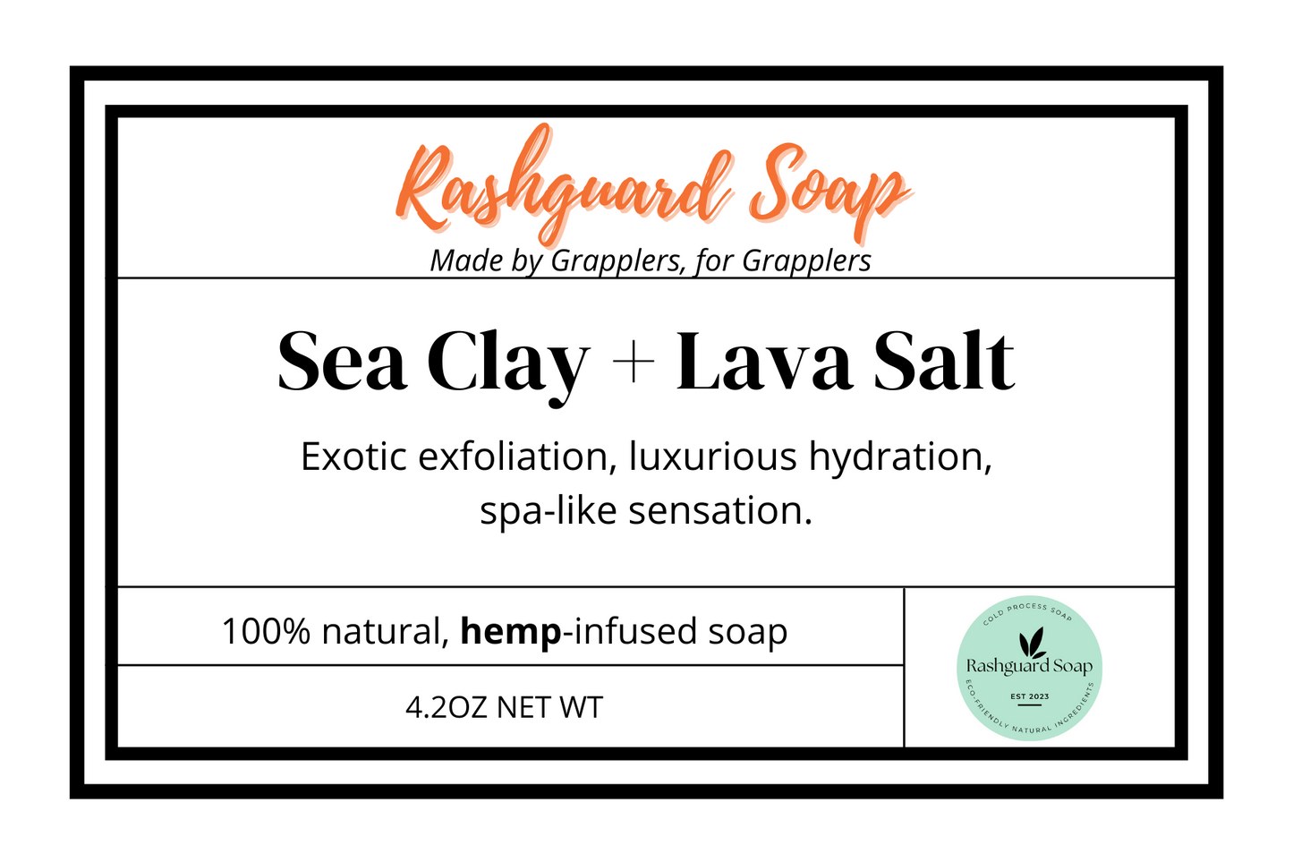 Sea Clay + Lava Salt